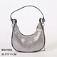 the rhinestone mini shoulder bag